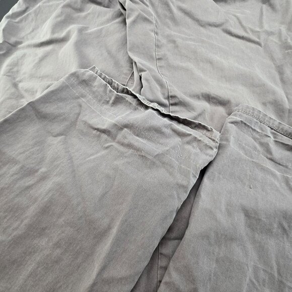 Calvin Klein Dylan Mens Casual Pants 32x34 Gray 100% Cotton Relaxed Fit Lightwei - Picture 6 of 14